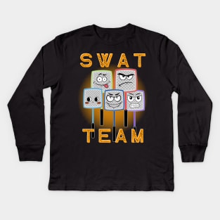 SWAT TEAM Kids Long Sleeve T-Shirt